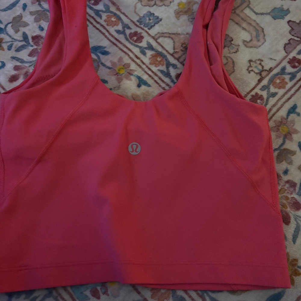 Lululemon align tank lip gloss